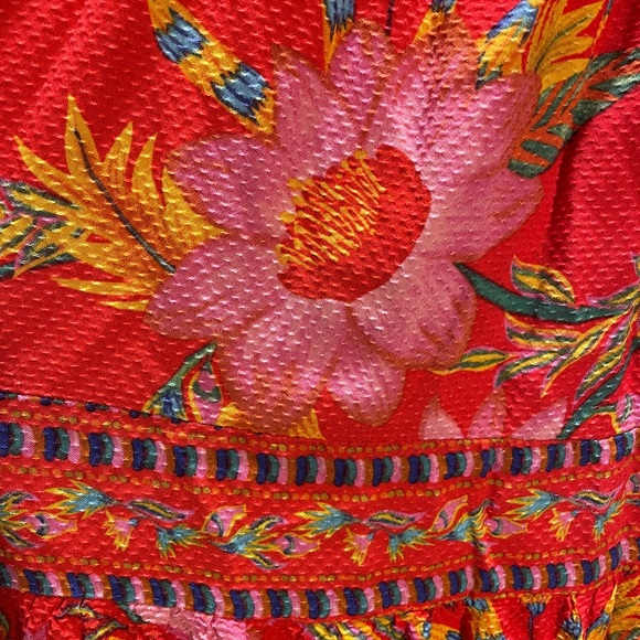 RACHEL Rachel Roy Red Floral Maxi Skirt - Picture 3 of 4